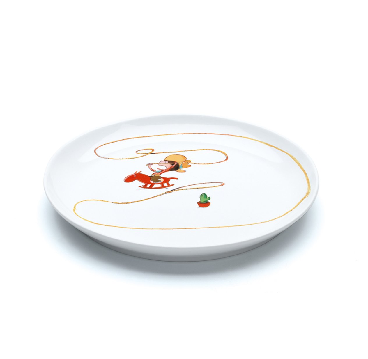 Assiette plate - Western Spaghetti