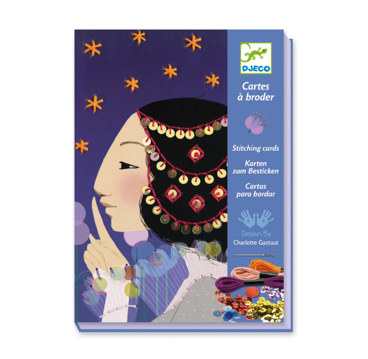 Atelier Cartes à broder - 1001 nuits