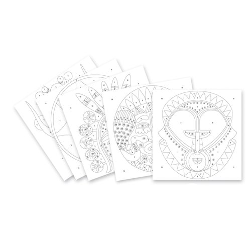 Atelier Sables colorés - Masques Arts Premiers