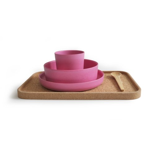 Set de vaisselle Bambino Prune