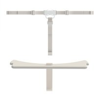 Barre et ceinture de sécurité - Blanc