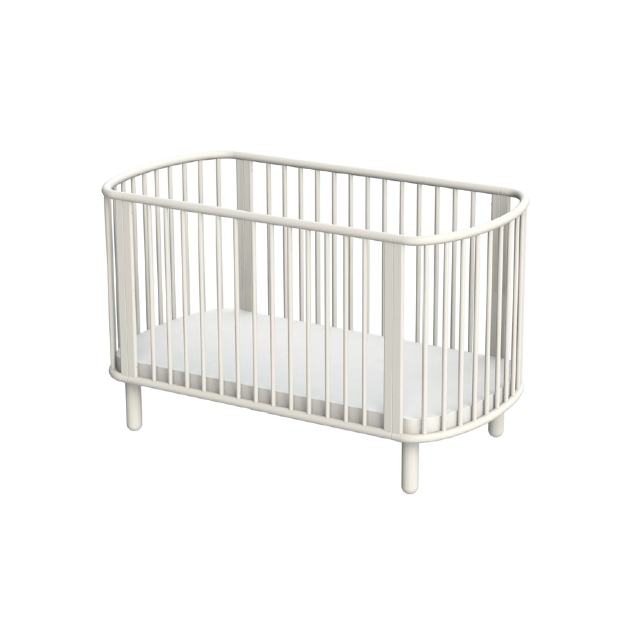 Lit bébé évolutif - Blanc