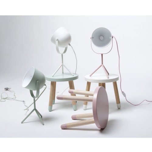 Lampe à poser Monty - Blanc