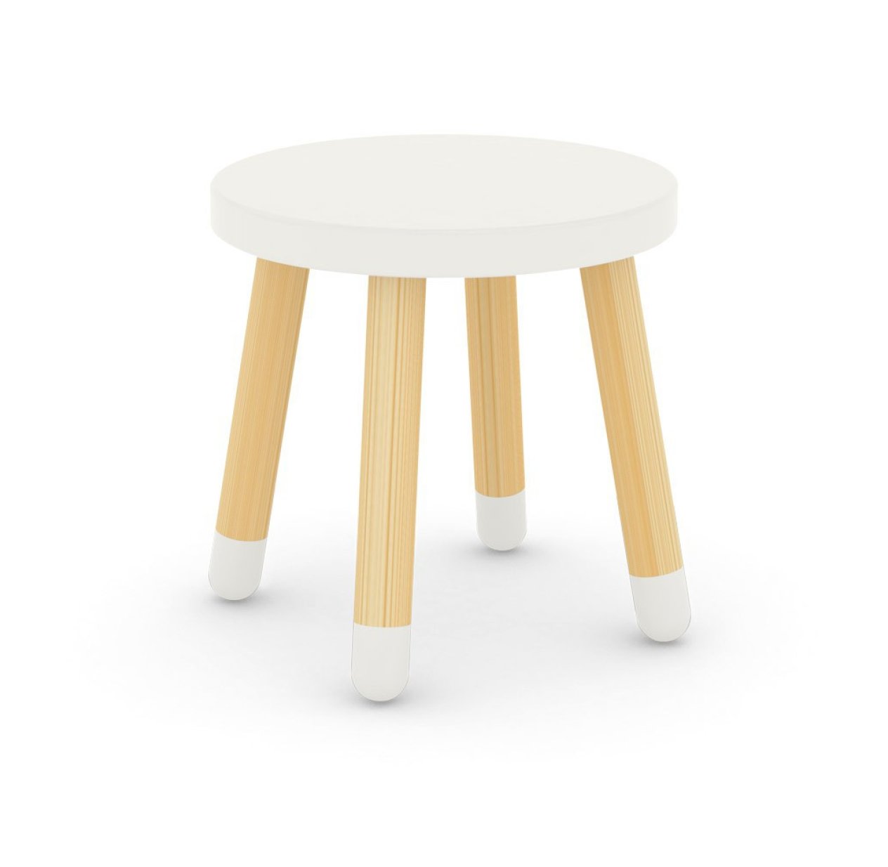 Tabouret enfant - Blanc