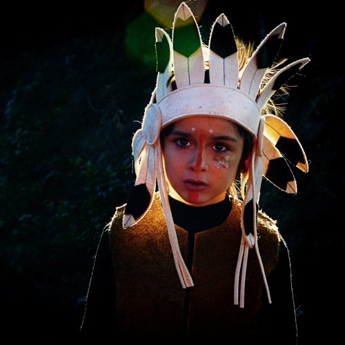 Parure d'indien - Noir