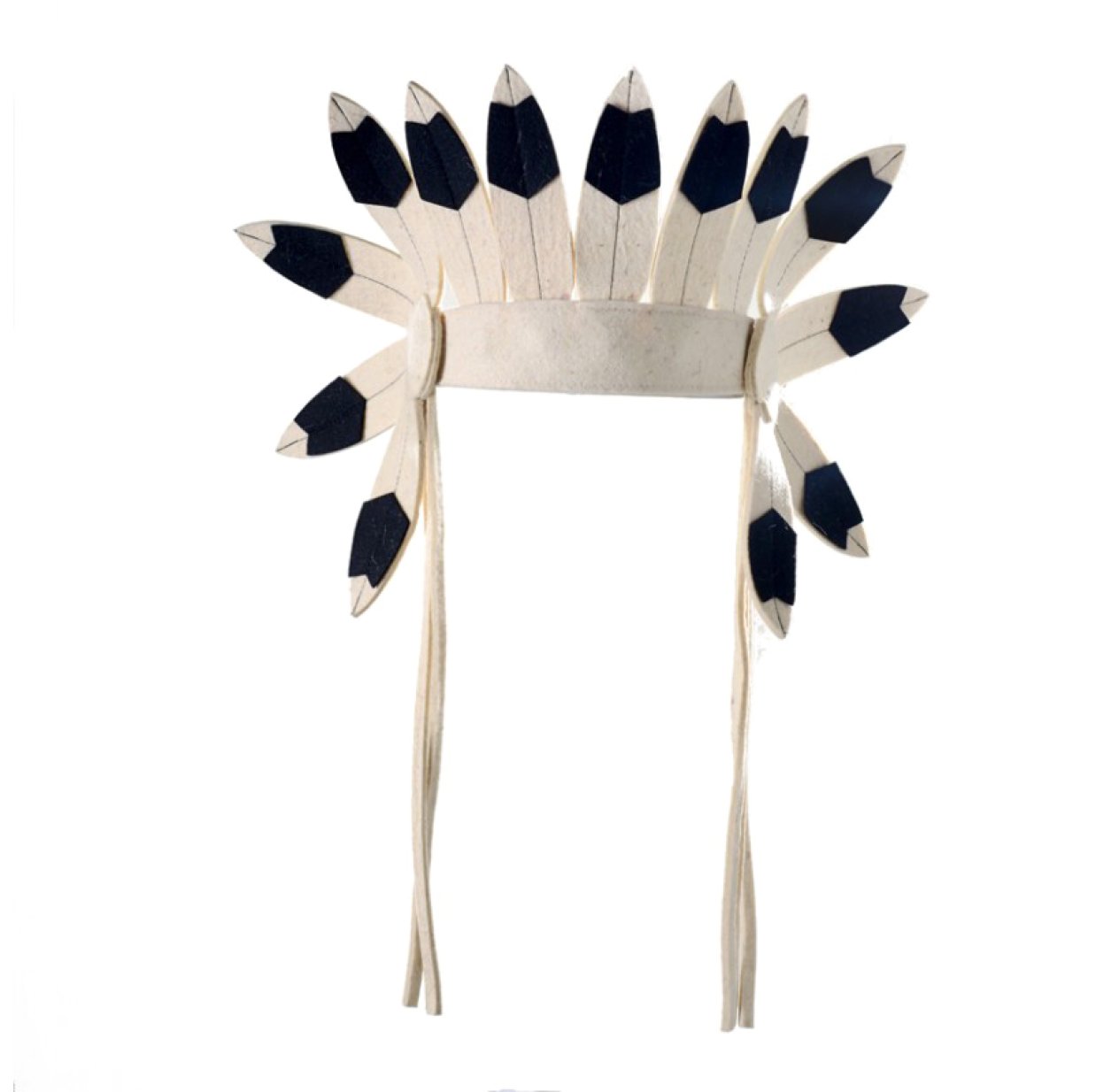 Parure d'indien - Noir