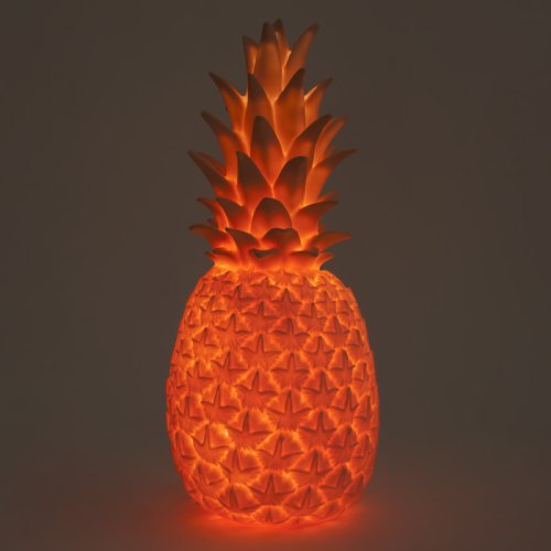 Lampe veilleuse Ananas - Rose poudré