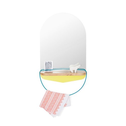 Miroir Modeste - Jaune citron