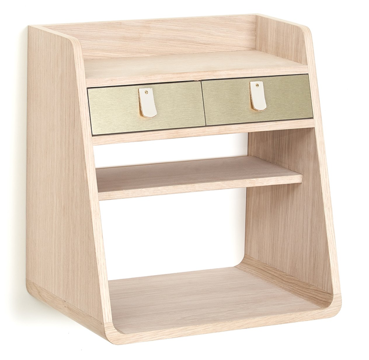 Rangement mural Suzon - Laiton brossé