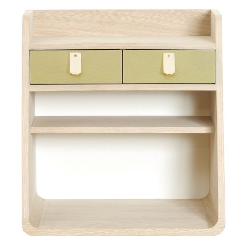 Rangement mural Suzon - Laiton brossé