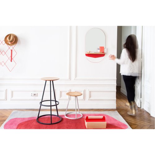 Tabouret Gustave - Blanc