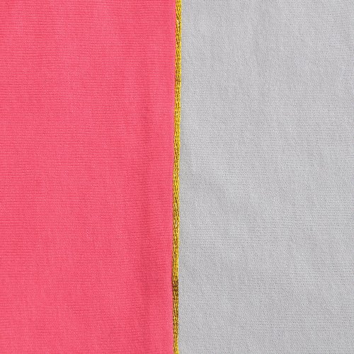 Parure de lit Bicolore - Pink paradise/Pearl