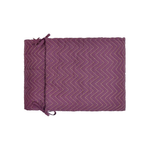 Tour de lit Zig Zag - Prune