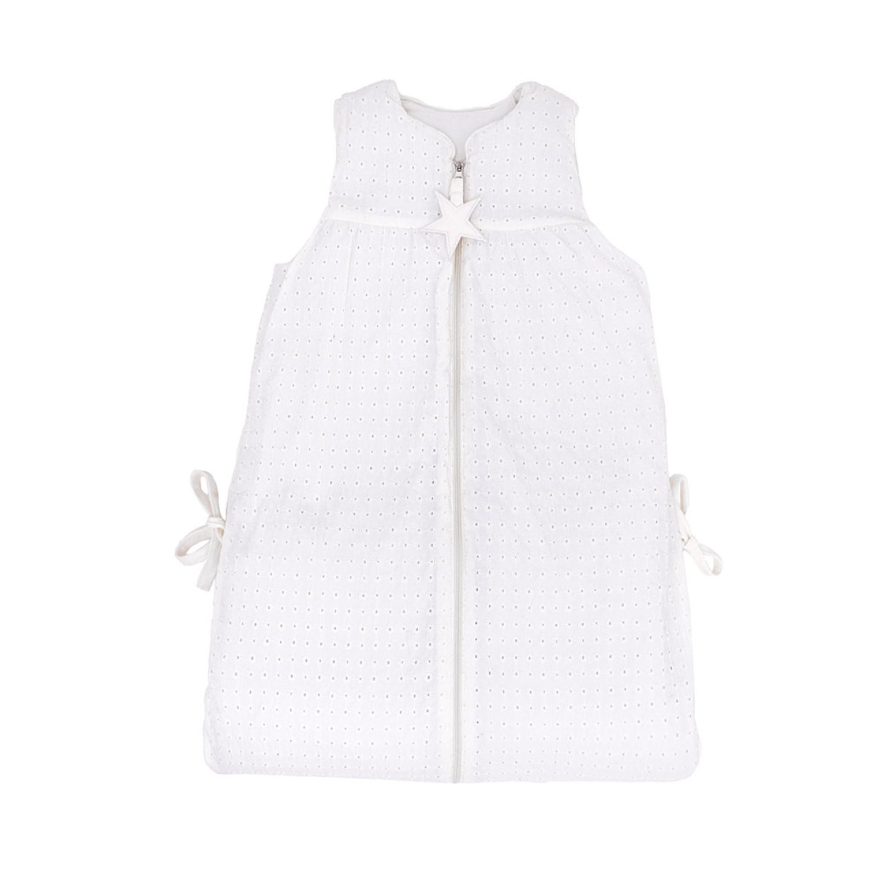 Turbulette Broderie Anglaise - Marshmallow