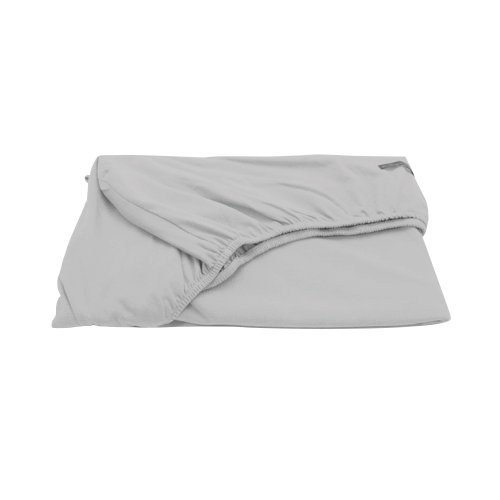 Drap housse 140x200 - Gris clair