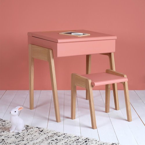 Bureau Enfant My Little Pupitre - Vieux rose