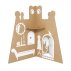 Château de princesse en carton