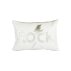 Coussin ROCK cuir - Blanc