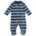 Pyjama bébé marinière - Gris
