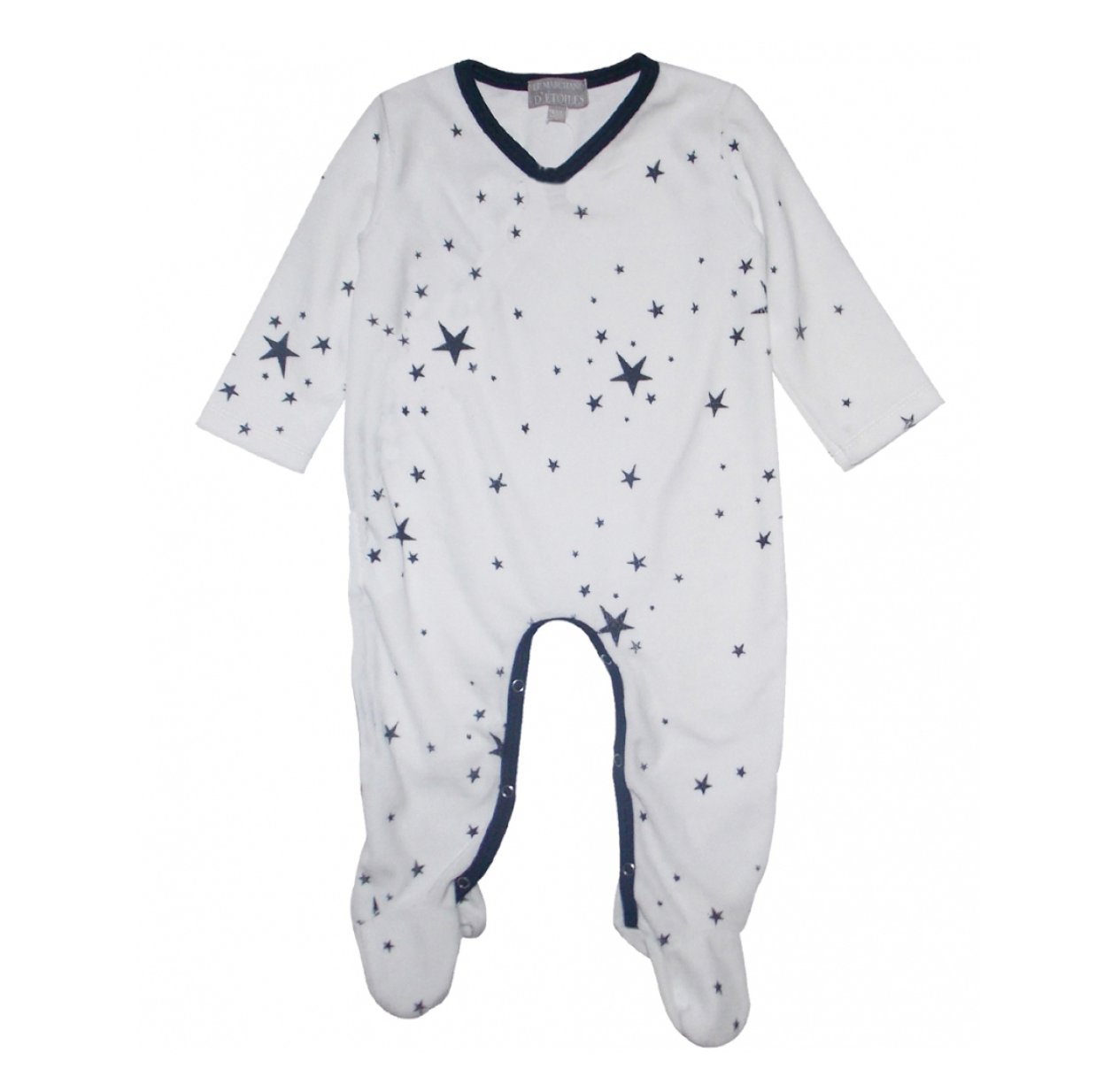 Pyjama Bebe Etoiles Blanc Le Marchand D Etoiles Pour Chambre Enfant Les Enfants Du Design