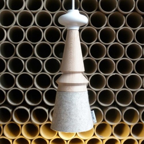 Petite suspension Marcel - Fuchsia