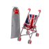 Poussette pour poupée - Union Jack