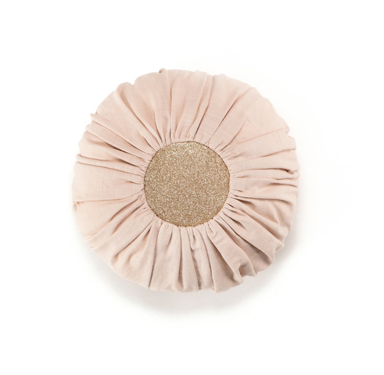 Coussin Boule M - Rose/Cuivre