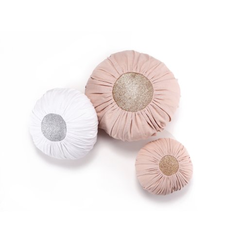 Coussin Boule M - Rose/Cuivre