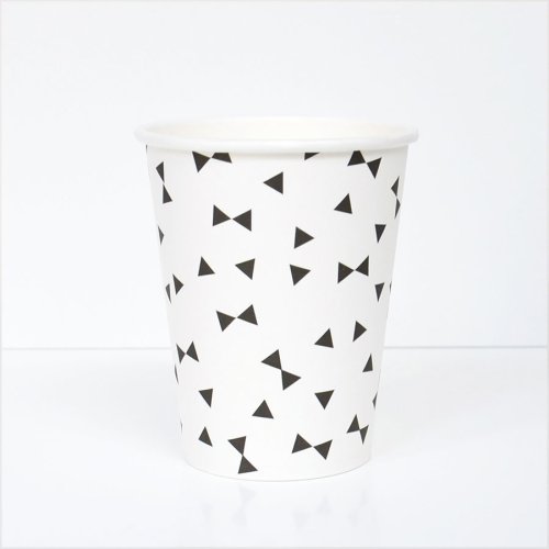 8 gobelets Noeuds - Noir