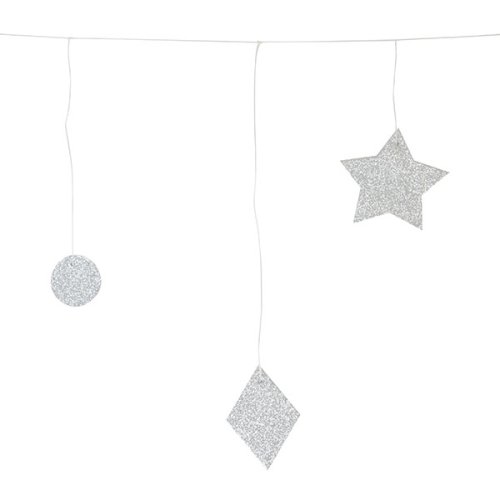 Guirlande géométrique - Argent