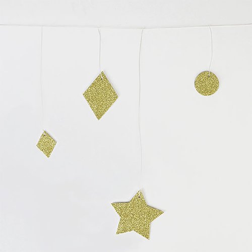Guirlande géométrique - Or
