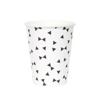 8 gobelets Noeuds - Noir