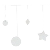 Guirlande géométrique - Blanc