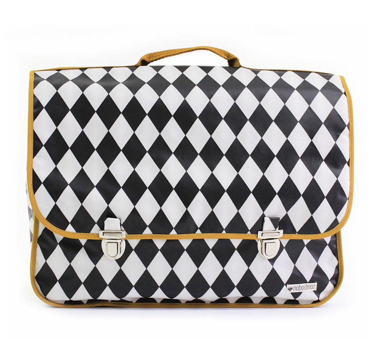 Cartable Losanges - Noir