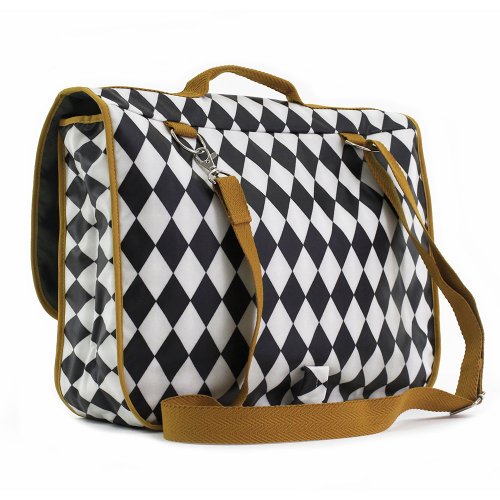 Cartable Losanges - Noir