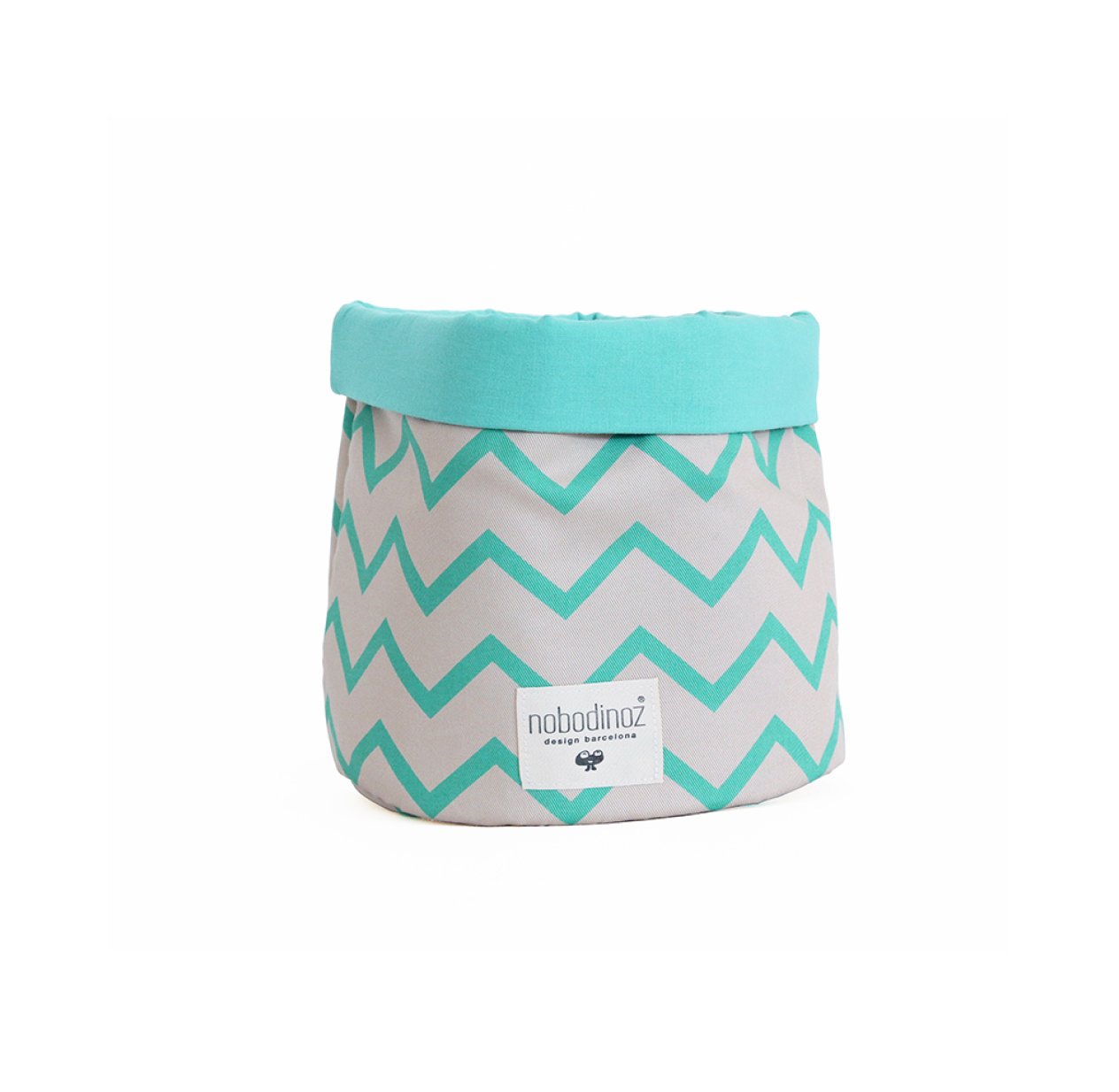 Panier de rangement Mambo Zig Zag - Green