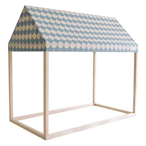 Cabane Ibiza Ecailles - Bleu