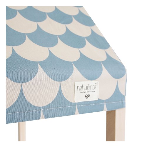 Cabane Ibiza Ecailles - Bleu