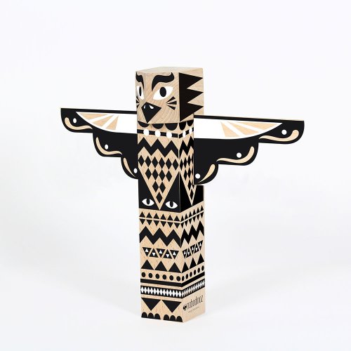 Totem en bois