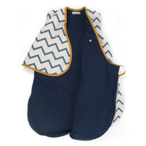 Gigoteuse Zig Zag - Bleu