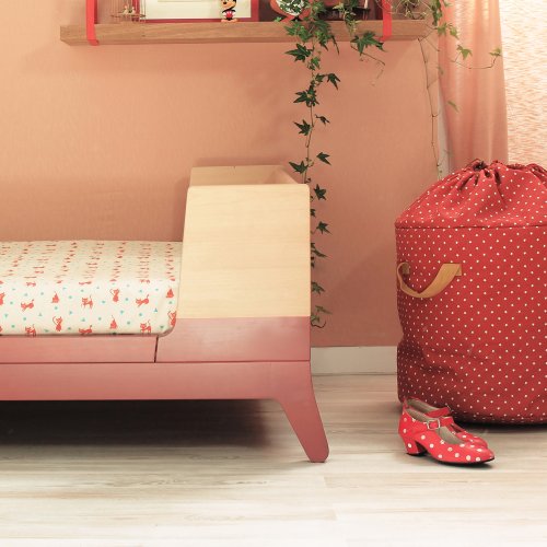 Panier de rangement Baobab L Losanges - Rose