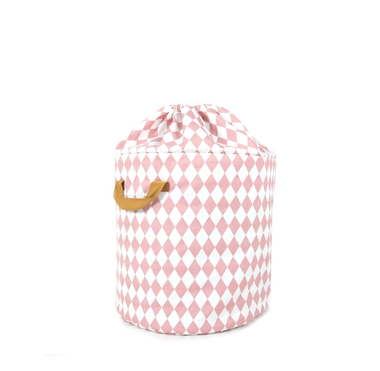 Panier de rangement Baobab S Losanges - Rose
