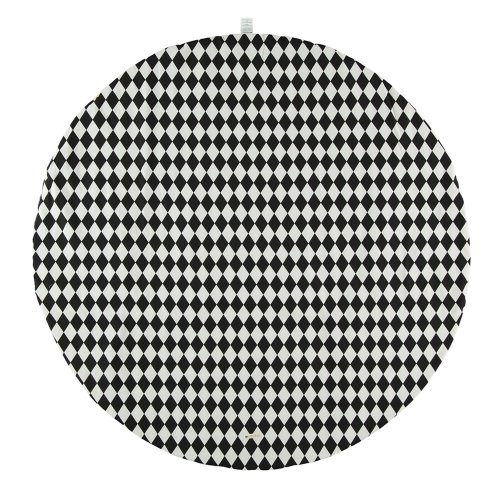 Tapis Apache pour tipi Losanges - Noir