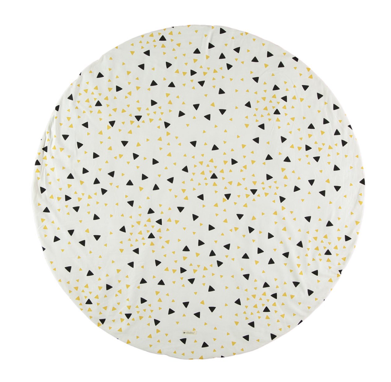 Tapis Apache pour tipi Eclairs - Noir/Jaune