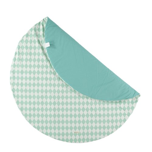 Tapis Apache pour tipi Losanges - Mint