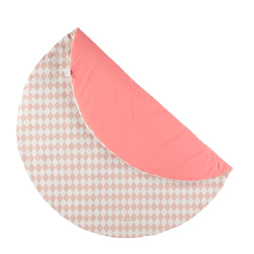 Tapis Apache pour tipi Losanges - Rose