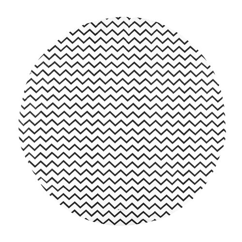 Tapis Apache pour tipi Zig Zag - Noir