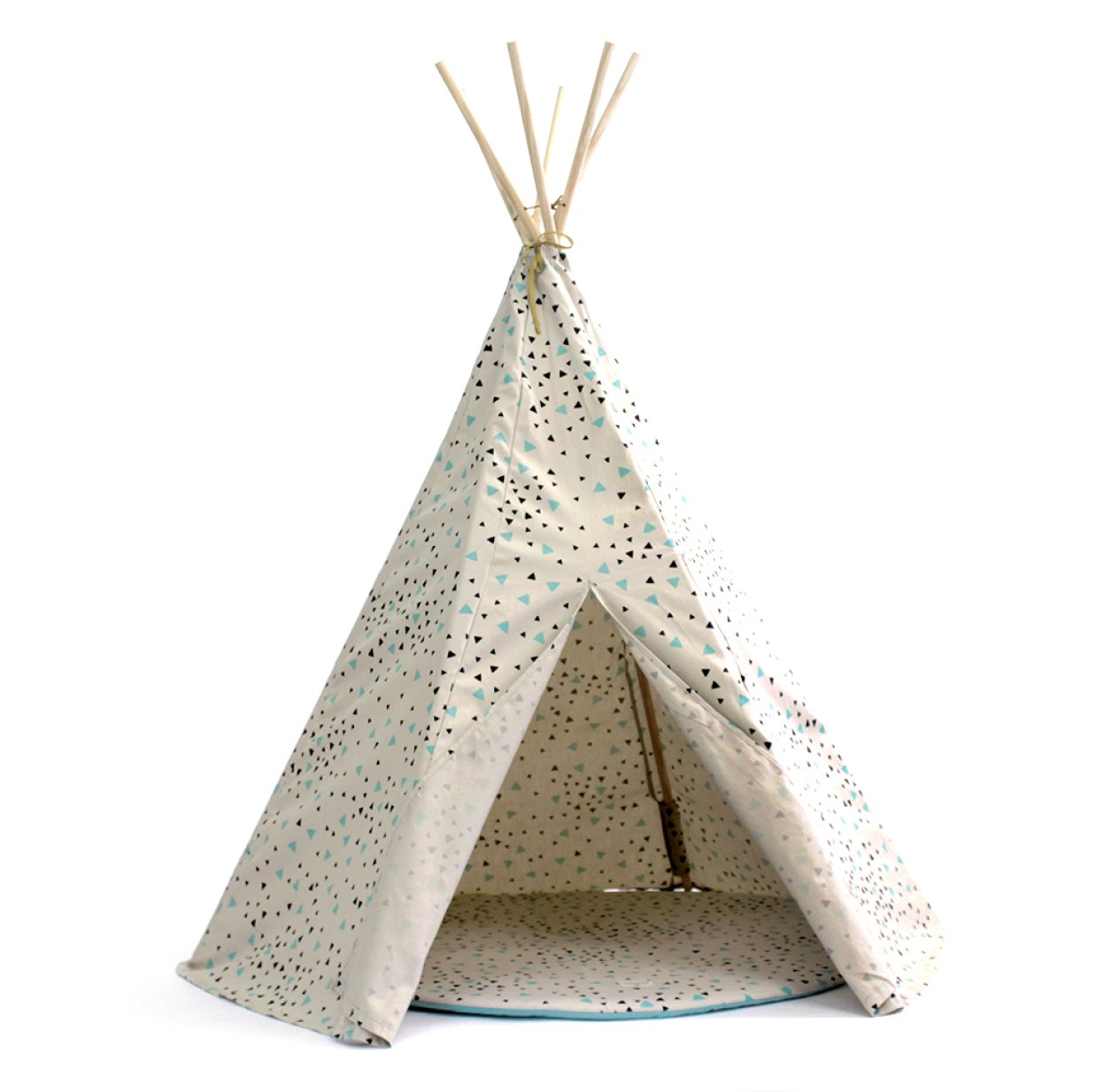 Tipi Arizona Confettis - Vert/Noir