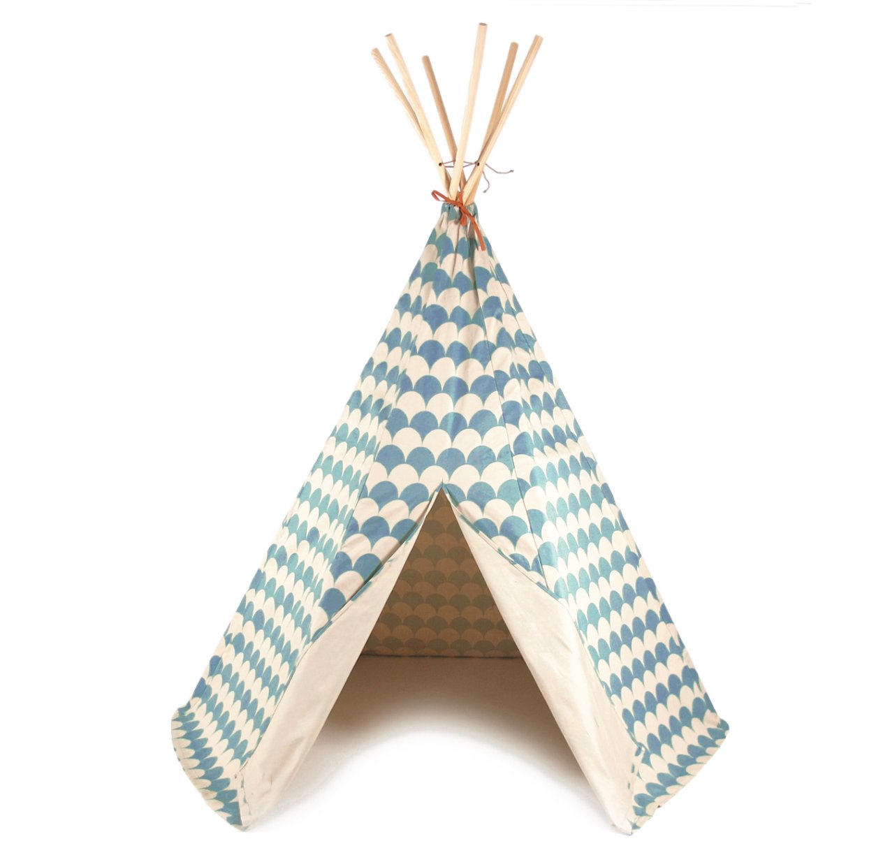 Tipi Arizona Ecailles - Bleu