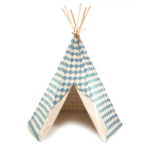 Tipi Arizona Ecailles - Bleu